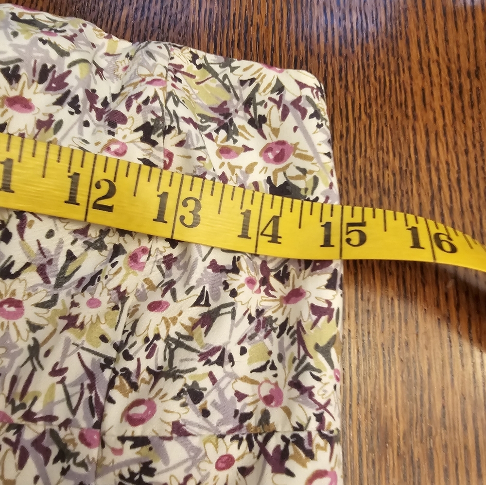 J. Crew Strapless Floral Tiered Mini Dress - Picture 10 of 13